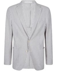 Eleventy - Jassen ,Groen ,Katoen Monopetto Soft Jacket - Lyst