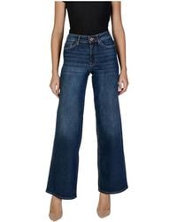 ONLY - Wide Jeans - Lyst