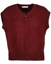 Amélie & Amélie - Bordeaux Strickwaren - Lyst