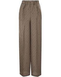 Max Mara - Wide Trousers - Lyst