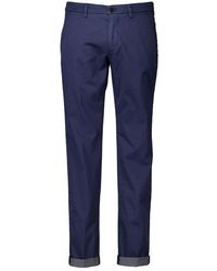 Mason's - Broeken ,Blauw ,Donkerblauwe Chino Broek - Lyst