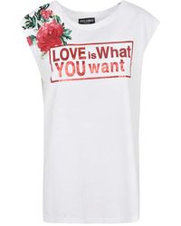 Dolce & Gabbana - Sleeveless Tops - Lyst