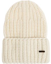 DSquared² - Wool Beanie With Patch - Lyst