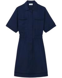 Lacoste - Shirt Dresses - Lyst