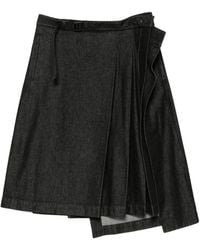 Y-3 - Denim Skirts - Lyst