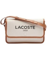 Lacoste - Textil Umhängetasche Für Frauen - Lyst