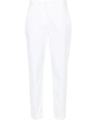 Eleventy - Broeken ,Wit ,Katoen Elegante Witte Broek New York Style - Lyst