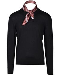 Wild Cashmere - Truien & Vesten ,Zwart ,Kasjmier Zijde Kasjmier Trui - Lyst