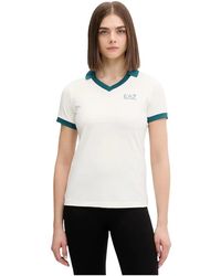EA7 - Tops ,Polyester Training T-Shirt - Lyst