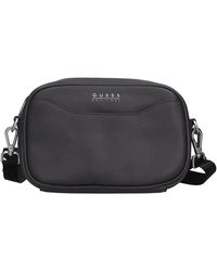 Guess - Tassen ,Grijs ,Leer Crossbodytas - Lyst