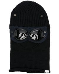 C.P. Company - Wollen Bivakmuts Met Goggle-Detail - Lyst