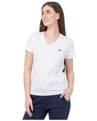 J.O.T.T - Tops ,Wit ,Katoen Cancun 2.0 T-Shirt - Lyst