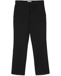 Calvin Klein - Broeken ,Zwart ,Katoen Zwarte Katoenen Casual Broek - Lyst