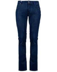 Jacob Cohen - Nick Slim 5-Pocket Super Slim Fit Jeans - Lyst