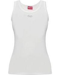 DIESEL - Sleeveless Tops - Lyst