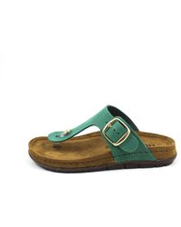 Rohde - Grüne Ledersandalen Für Frauen - Lyst