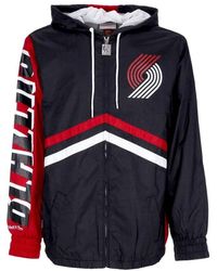 Mitchell & Ness - Windbreaker Ski Jacke Mit Nba Logo - Lyst