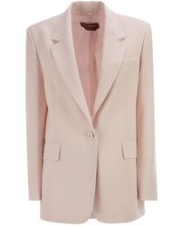 Max Mara - Jassen ,Roze ,Polyester Mstbosco Blazer - Lyst