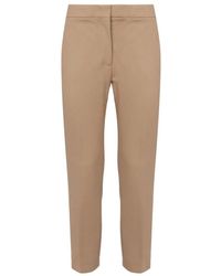 Max Mara - Braune hose mit reißverschluss - Lyst
