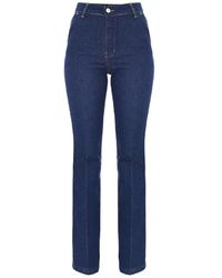 Kocca - Jeans ,Blauw ,Katoen Slim Fit Jeans - Lyst