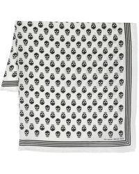 McQueen - Silky Scarves - Lyst