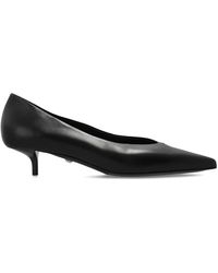 Max Mara - Schoenen ,Zwart ,Leer Beati Schoenen Met Hak - Lyst