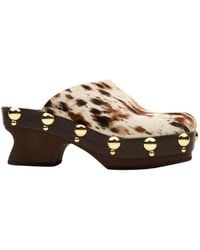 Scholl - Schoenen ,Bruin ,Leer Pescura Koa Clog - Lyst