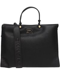 Ermanno Scervino - Eco-Leder Tote Bag Mit Logo - Lyst
