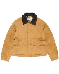 Acne Studios - Jassen ,Bruin ,Katoen Canvas Jas - Lyst