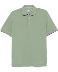 Fedeli - Tops ,Groen ,Katoen Klassiek Katoenen Poloshirt - Lyst