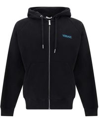 Versace - Sweatshirts & hoodies > zip-throughs - Lyst