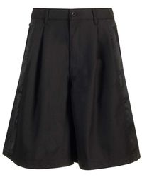 Comme des Garçons - Wool Gabardine Shorts - Lyst