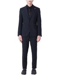 Manuel Ritz - Kostuums ,Blauw ,Polyester Kleedjes - Lyst