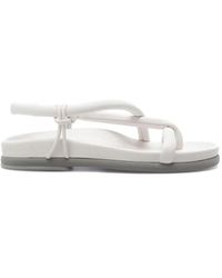 Ixos - Damen Schuhe Sandalen E25012 Tokyo Gesso Leder Weiss - Lyst