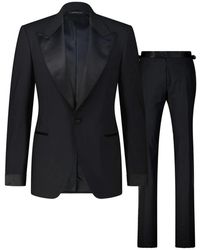 Tom Ford - Kostuums ,Zwart ,Wol Single Breasted Smokingjas - Lyst
