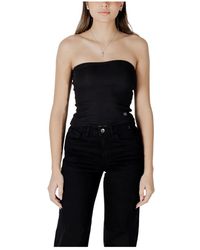 Calvin Klein - Sleeveless Tops - Lyst