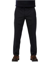 Dondup - Broeken ,Zwart ,Wol Wollen Technische Pablo Broek - Lyst