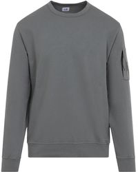 C.P. Company - Klassischer Grauer Sweatshirt Aw25 - Lyst