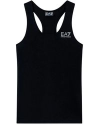 EA7 - Sleeveless Tops - Lyst