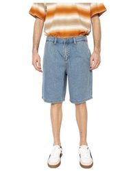 Vans - Korte Broeken ,Blauw ,Denim Bermuda Denim Jeans - Lyst