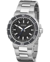 Guess - Accessoires ,Grijs ,Track Horloge - Lyst