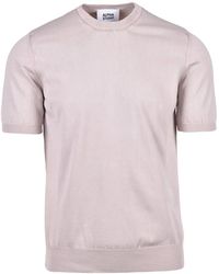 Alpha Studio - Rundhals-Pullover - Lyst