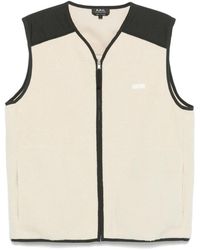 A.P.C. - Waistcoats - Lyst