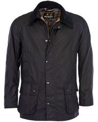 Barbour - Jassen ,Blauw ,Katoen Ashby Wax Jacket - Lyst
