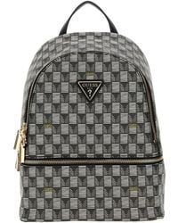 Guess - Tassen ,Zwart ,Polyester Follie Rugzak - Lyst