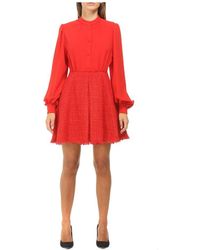 MSGM Abito Mini - Rood