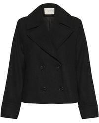 Kaffe - Double-Breasted Coats - Lyst