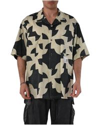Maison Mihara Yasuhiro - Shirts > short sleeve shirts - Lyst