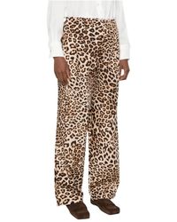 A PAPER KID - Wide Trousers - Lyst