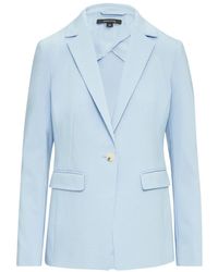 Comma, - Getailleerde Blazer Met Klepzakken - Lyst